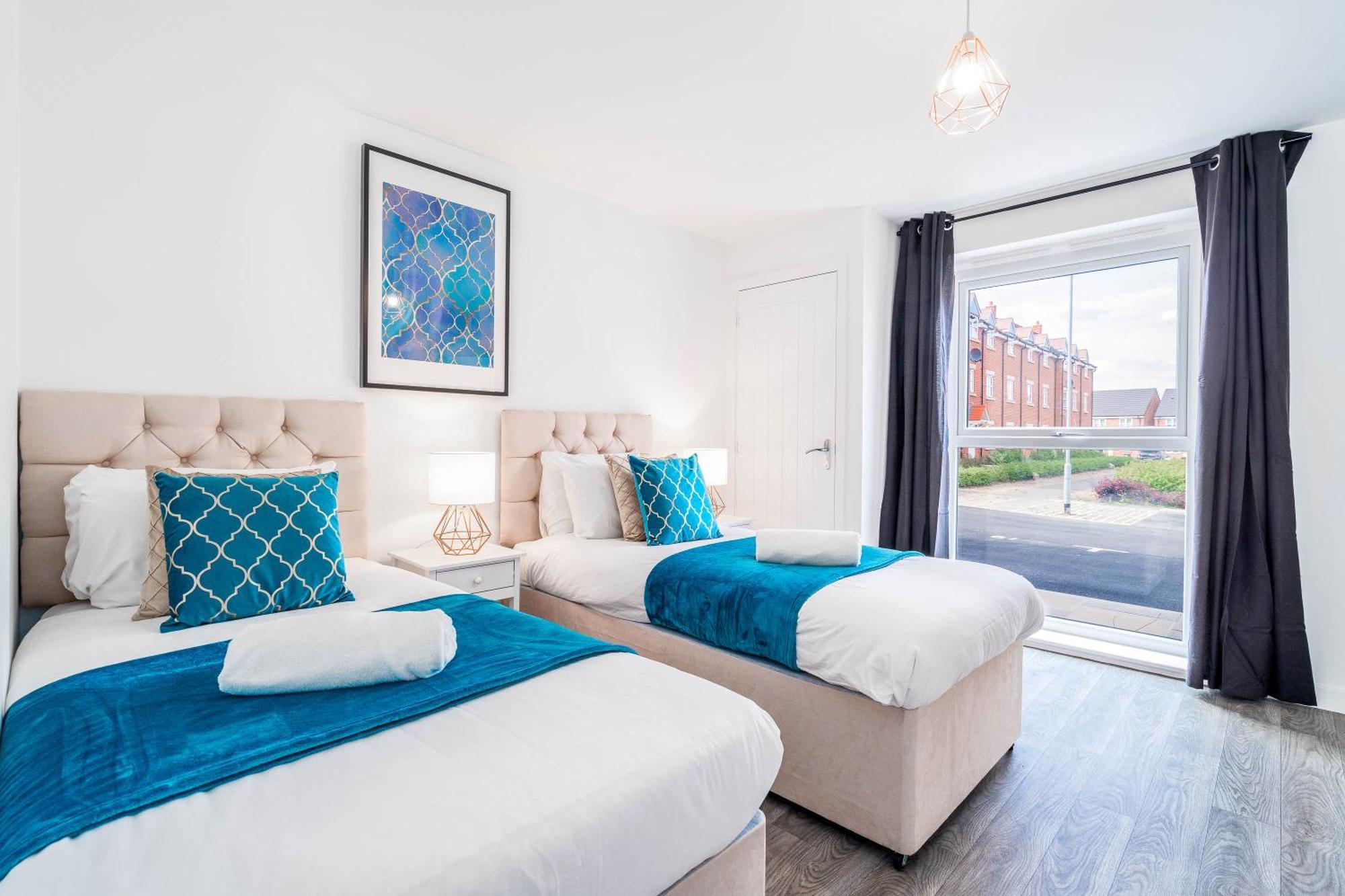 Luxury Apartment - Twin Beds - Selly Oak - Off-Street Parking - Free Netflix & Wifi - Top Rated 9Cc Birmingham Zewnętrze zdjęcie